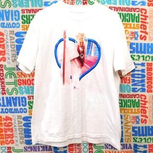 Nicki Minaj T Shirt Pink Friday 2 Size L White Double Sided